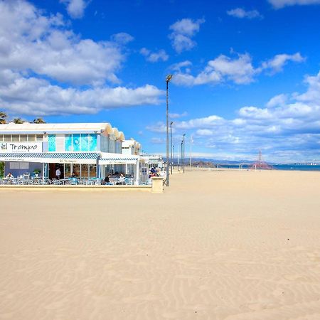 120 Sqm Loft-Style Apartment Beach Royal Marina Valencia Exterior foto